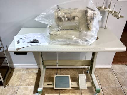 Kansai Special Sewing Machine with a Dust Cover