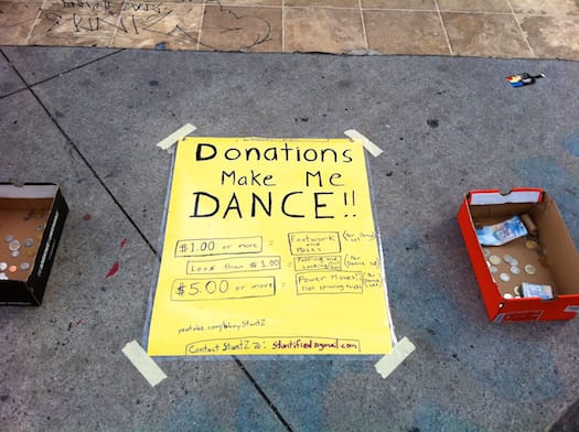 Donations Make Me Dance!!