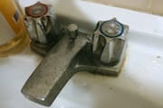 Rusty Bathroom Sink