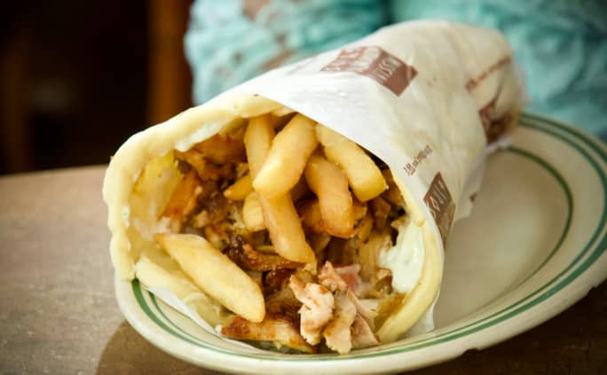 Chicken Gyros Pita