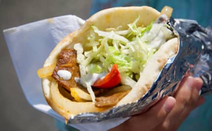 Beef Fajita Gyros