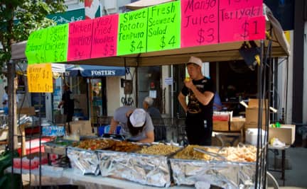 Asian Food Booth