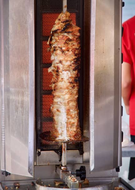 Chicken Souvlaki Cooking