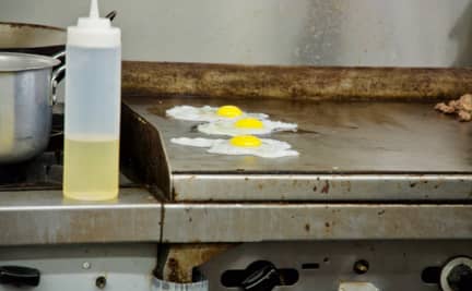 Eggs on the Grill