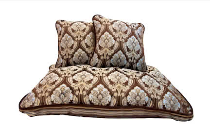Vintage Throw Pillows + Pet Bed