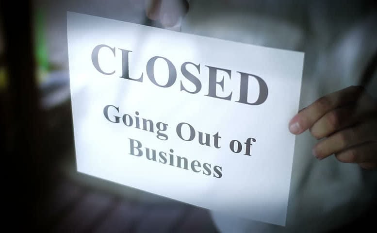 Closed: Going Out of Business