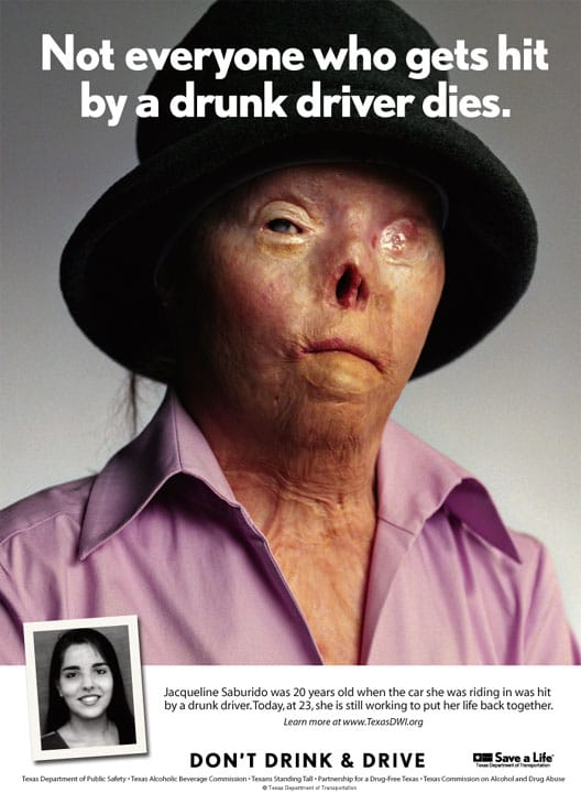 Not everyone who gets hit by a drunk driver dies