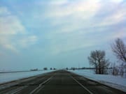 Flat Saskatchewan Roads