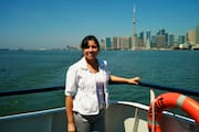 Michelle on Lake Ontario