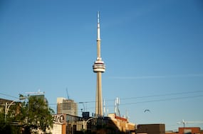 CN Tower from Chinatown