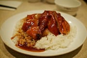 BBQ Duck on Rice