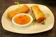 Spring Rolls at Basil Thai Kitchen