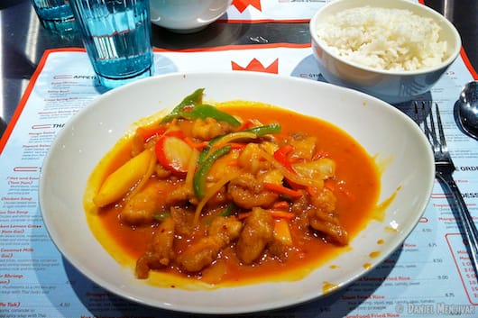 Mango Chicken at Salad King