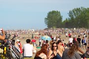 Woodbine Beach on Canada Day 2011