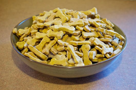 A Bowlful of Homemade Doggy Treats