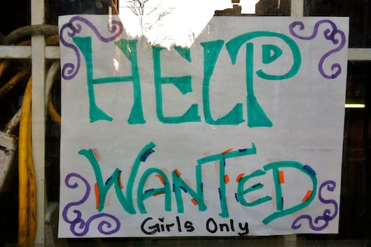 Help Wanted – Girls Only