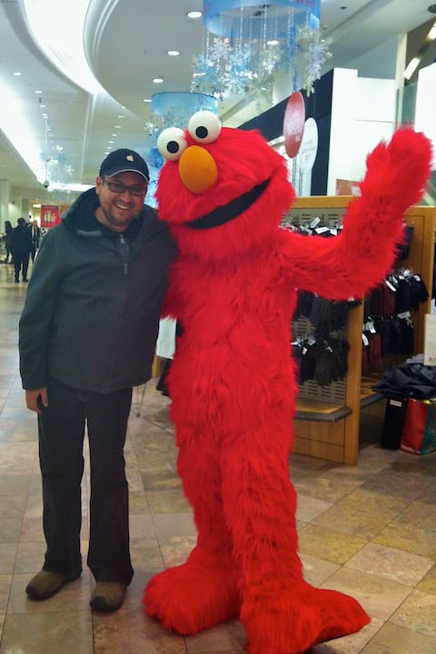 Daniel With Elmo