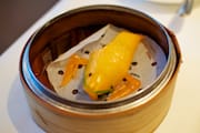 Steamed Lobster with Garlic & Butter Dumpling at Lai Wah Heen ($3.50)