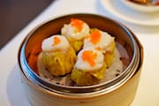Pork, Shrimp & Scallop Siu Mai at Lai Wah Heen ($6.50)