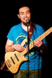 Alain Pérez Singing & Playing Bass