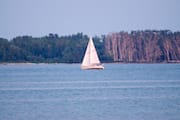 Sailboat at Cherry Beach