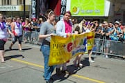 Pflag Gay Day Pride Marchers