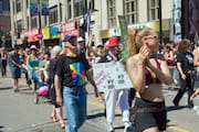 Pride Parade Marchers