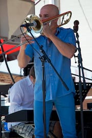 Jimmy Bosch Playing Trombone