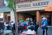 Soccer Game at Riviera Bakery